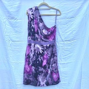 Banana Republic (BR Black Label) Elegant One-Shoulder Dress (size 12)